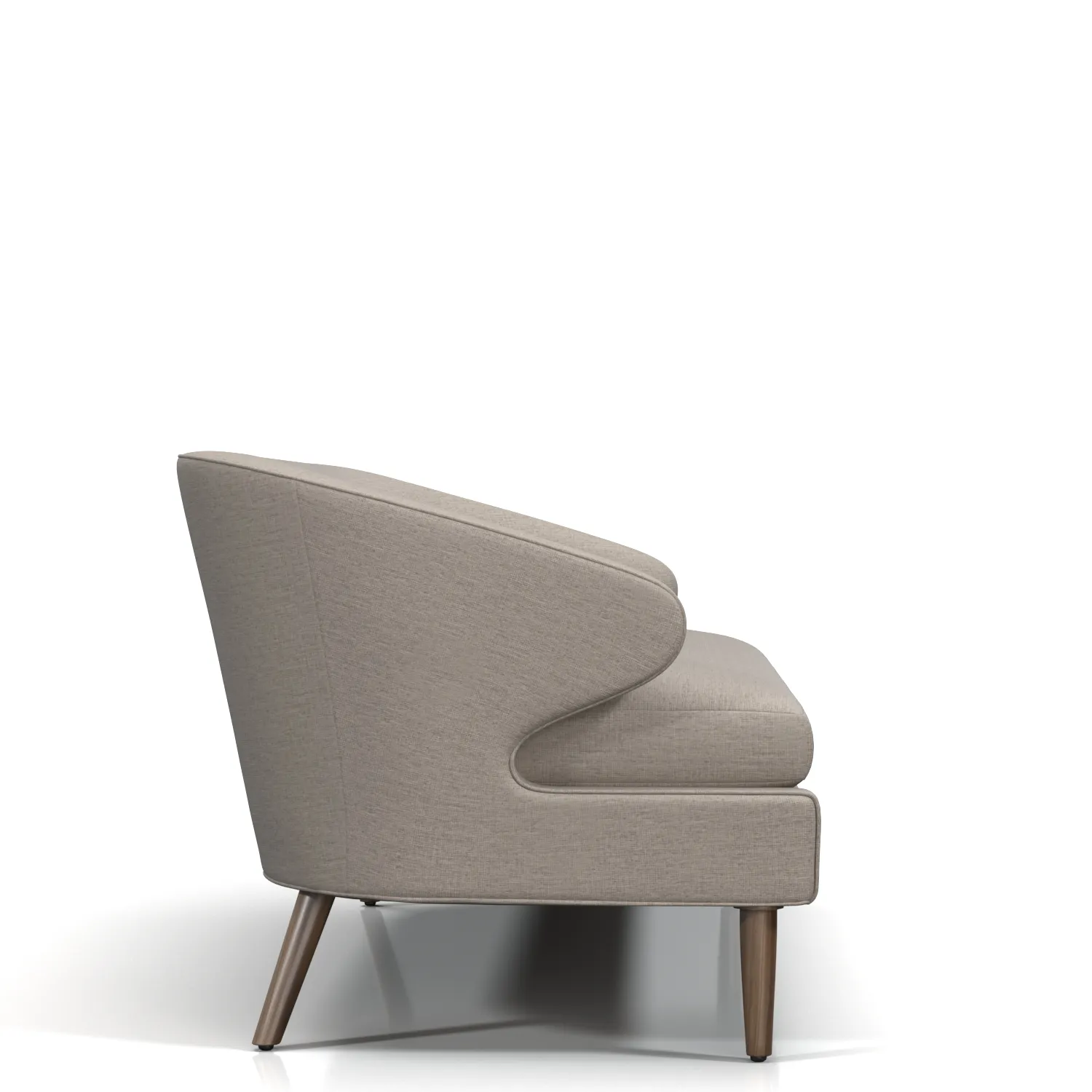 Bright Chair Lorae Sofa PBR 3D Model_03